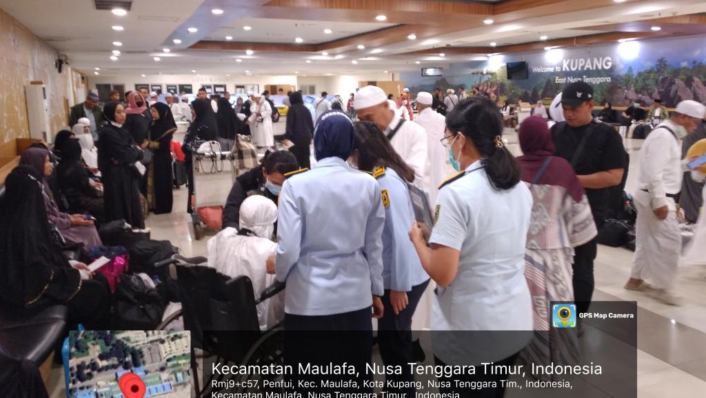BKK Kupang Laksanakan Pelayanan Kesehatan Haji Debarkasi Provinsi NTT Tahun 2025