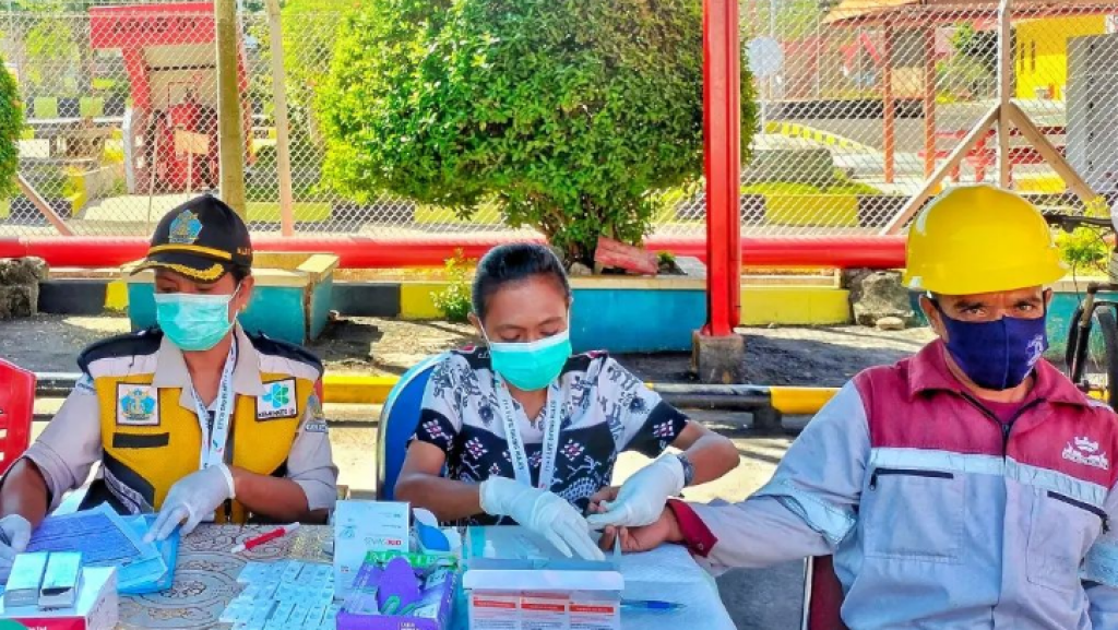 Kegiatan VCT (Voluntary counseling and testing) HIV pada Karyawan PT.Pertamina