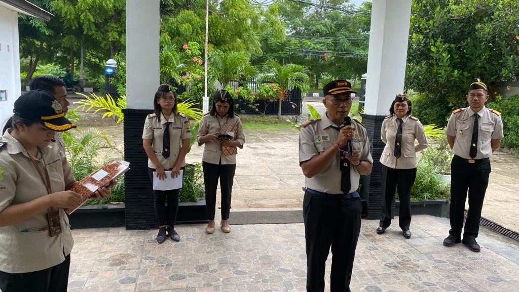 Apel Kesadaran dan Penandatanganan Pakta Integritas Pegawai KKP Kelas II Kupang