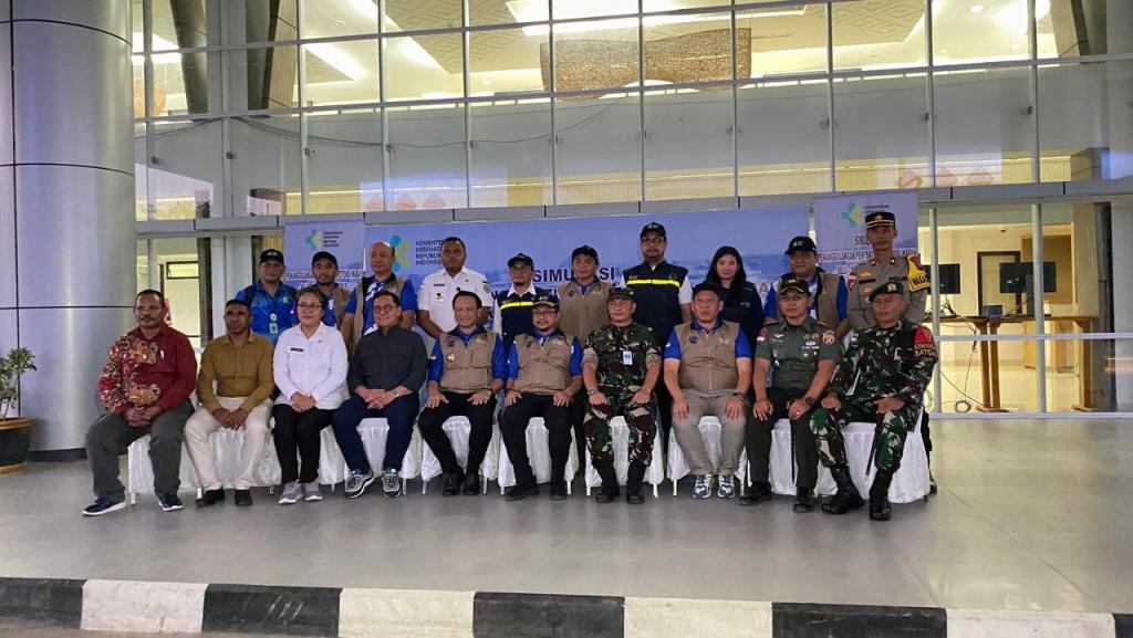 Simulasi Penangulangan Penyakit Berpotensi Wabah di Perbatasan Motaain Indonesia - Timor Leste