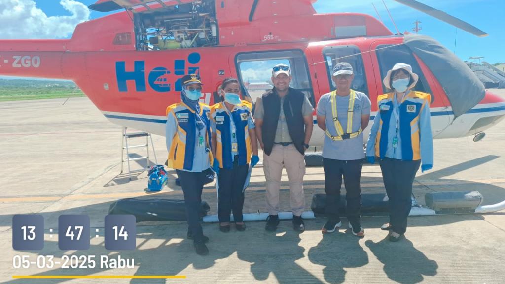 BKK Kelas I Kupang Laksanakan Pemeriksaan Sanitasi Alat Angkut Udara dan Darat di Pos Bandar Udara Eltari dan PLBN Motaain