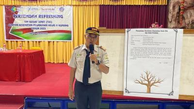 PENANDATANGANAN KODE ETIK DAN POHON KOMITMEN PADA KKP KUPANG