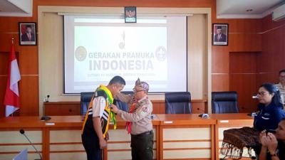 PENGALUNGAN SYAL SAKA BAKTI HUSADA NASIONAL KRIDA P2 PADA KKP KELAS II KUPANG
