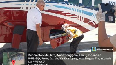 Kegiatan Pengawasan dan Pemeriksaan Pesawat Unschedule di Bandara El Tari Kupang